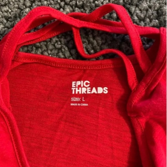 NEW Visionary Influencer Sweater Top Girls Size L - Picture 6 of 6